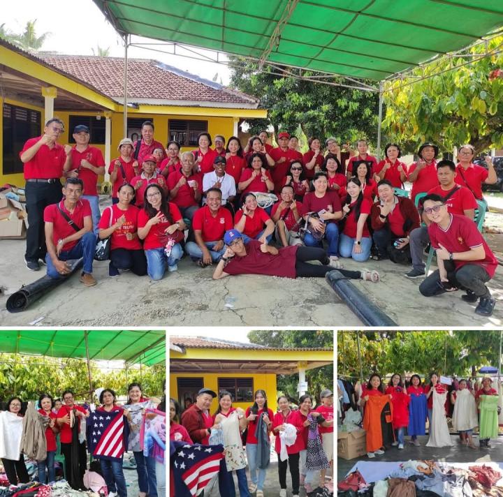 Rajut Solidaritas, Tim Bazar Stasi Tanjungkarang Gelar Aksi Sosial Ke-13 di Paroki Metro